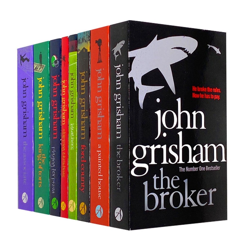 John Grisham Collection 8 Books Set, The Broker, A Painted House…