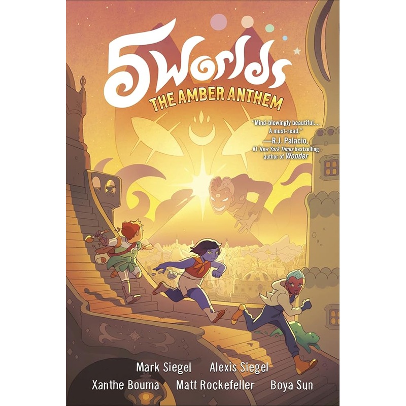 5 Worlds Book 4: The Amber Anthem: (A Graphic Novel)