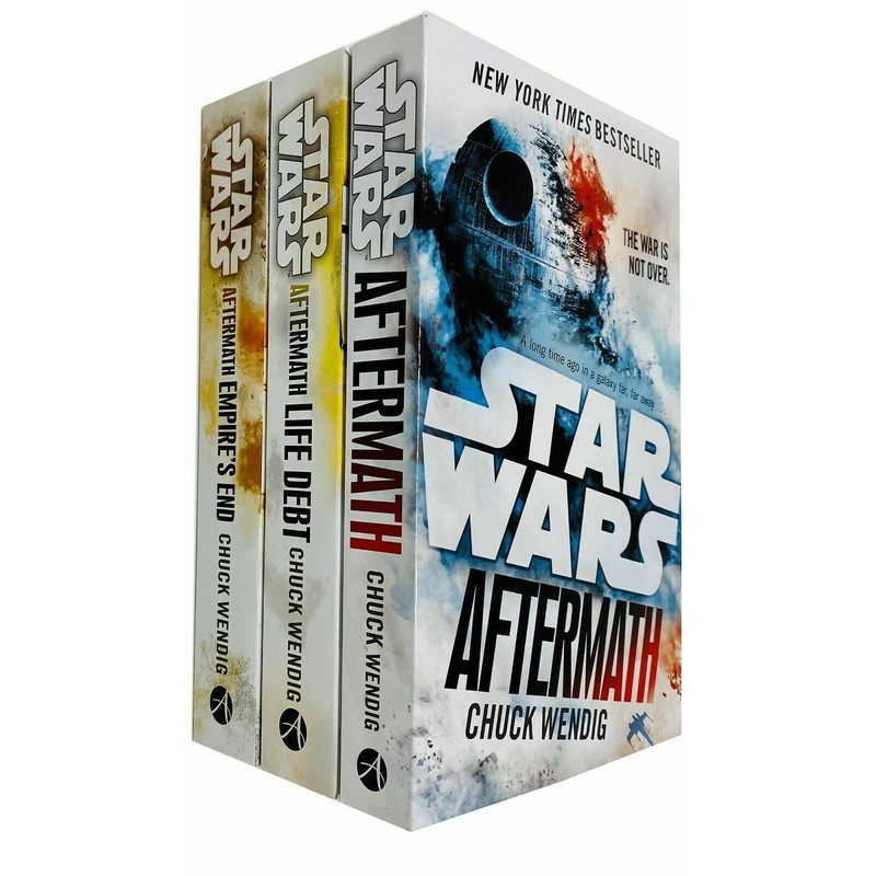 Star Wars Aftermath Trilogy 3 Books Collection Set By Chuck Wendig Life Debt
