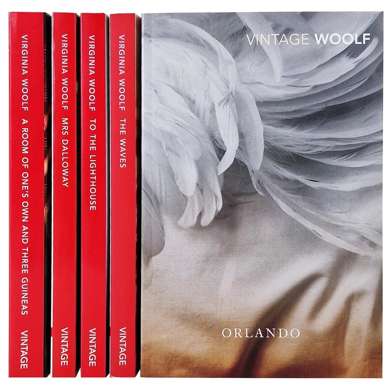 The Virginia Woolf Collection 5 Books Set (The Waves, To the Lighthouse, A Room of One’s Own and Three Guineas, Mrs Dalloway, Orlando)