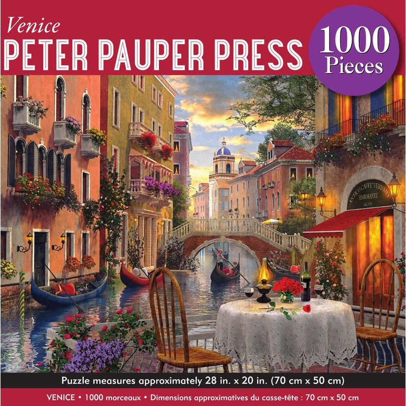 Peter Pauper Press – Venice 1000 Piece Jigsaw Puzzle
