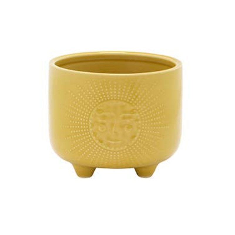 Yellow Sun Pot