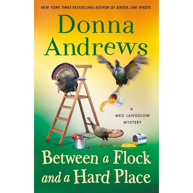 Between a Flock and a Hard Place: A Meg Langslow Mystery Hardcover