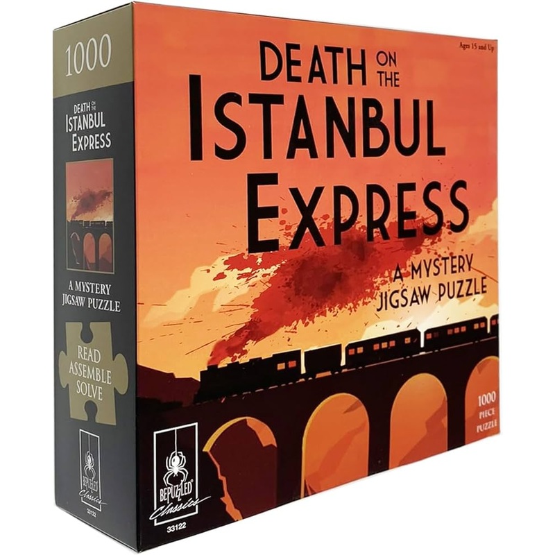 Death on the Istanbul Express  1000 piece