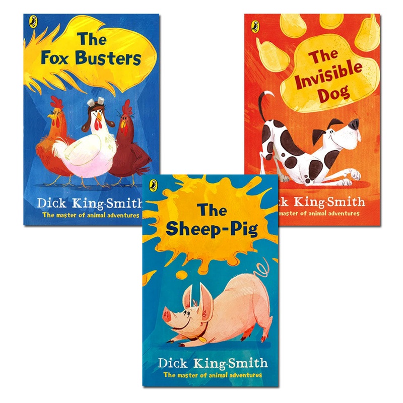 Dick King Smith 3 Books Set Collection, The Fox Busters…