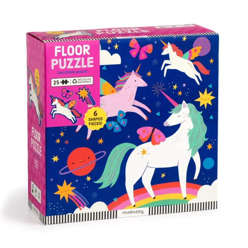 Unicorn Magic 25-Piece Floor Puzzle