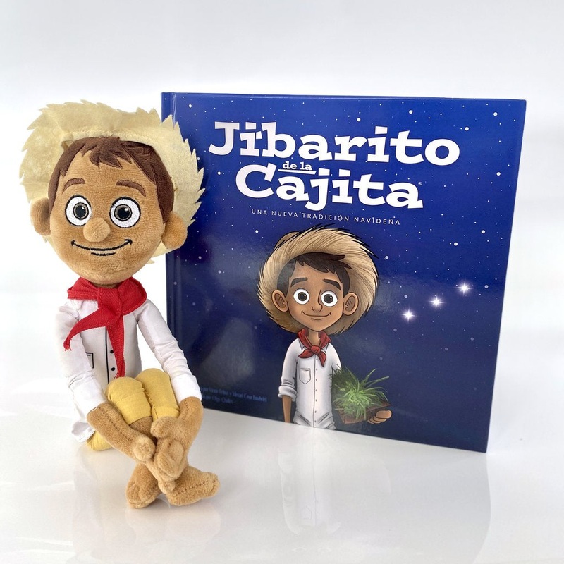 Jibarito de la Cajita Set Libro + Peluche