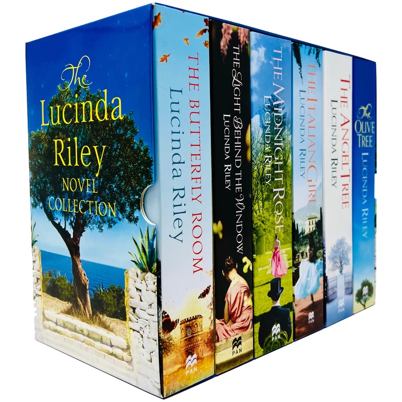 Lucinda Riley 6 Book Collection Box Set | The Butterfly Room, Midnight Rose, Angel Tree & More  Bestselling Historical Fiction Novels