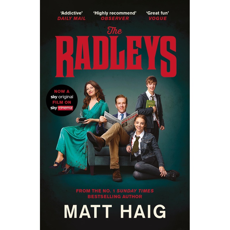 The Radleys, A powerful fiction novel in paperback exploring family dynamics and emotional storytelling Book for ages 12+ By Matt Haig