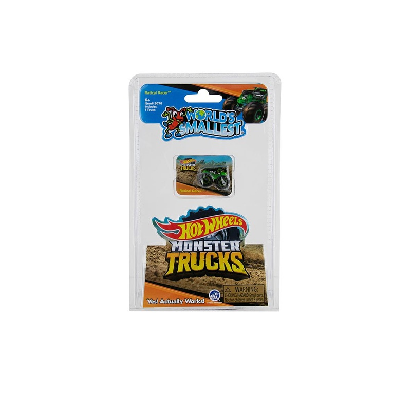 World’s Smallest Hot Wheels Monster Trucks