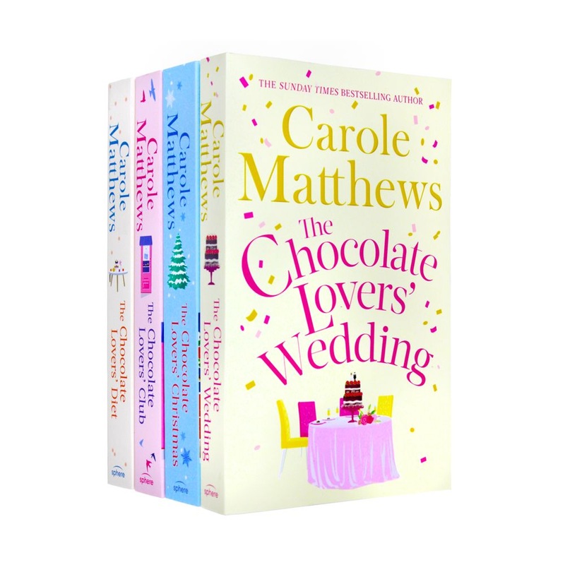 Carole Matthews Chocolate Lovers Series  4 Book Collection Set (Christmas, Wedding, Diet, Club) | Sweet Romance, Love Stories & Bestselling Fiction
