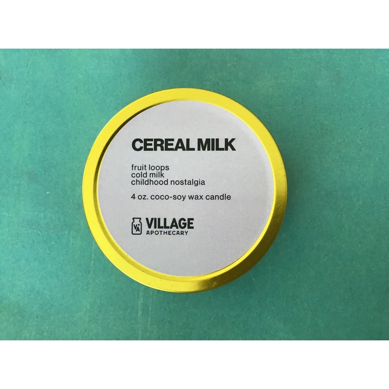 Village Apothecary Cereal Milk Candle in Tin