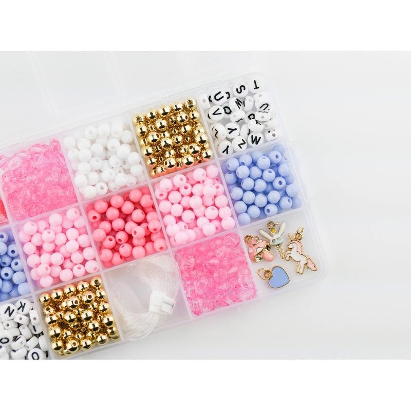 Bracelet Kit – Romantasy Unicorn and Fairy Bracelet Craft Kit Gift