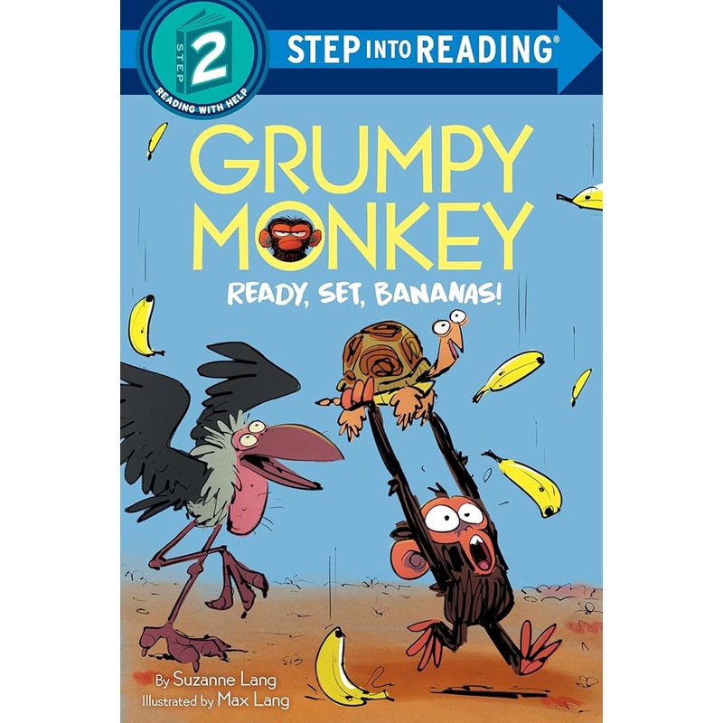 Grumpy Monkey Ready, Set, Bananas! (Grumpy Monkey Step Into Reading)