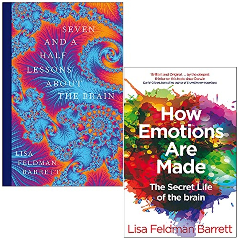 Seven and a Half Lessons About the Brain & How Emotions Are Made 2 Book Set by Lisa Feldman Barrett| Psychology, Neuroscience, Emotional Intelligence