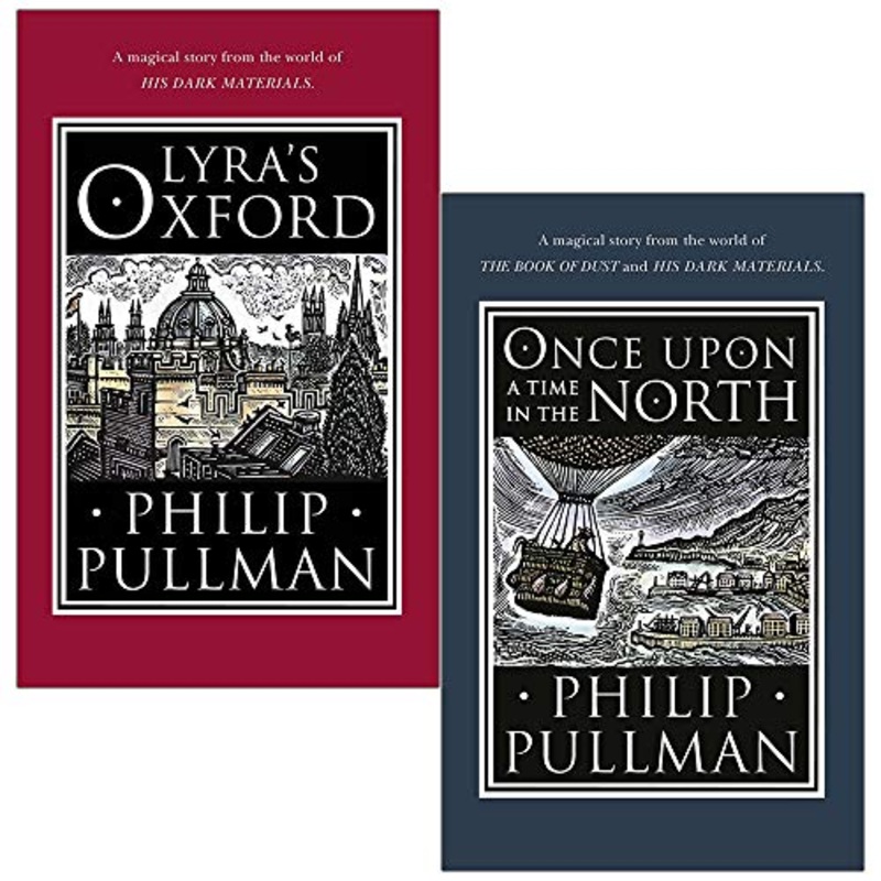 Philip Pullman His Dark Materials Collection 2 Books Set (Lyra’s Oxford, Once Upon a Time in the North)