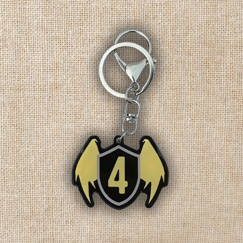 Keychain – Fourth Wing Emblem Acrylic
