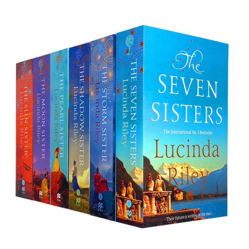 Lucinda Riley The Seven Sisters Series  6 Book Collection Set | Bestselling Fiction, Family Drama, Historical Mystery & Emotional Adventure