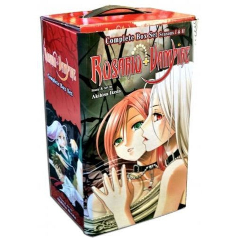 Rosario Vampire Complete Box Set Season I And  Ii Children Collection Manga Books Set
