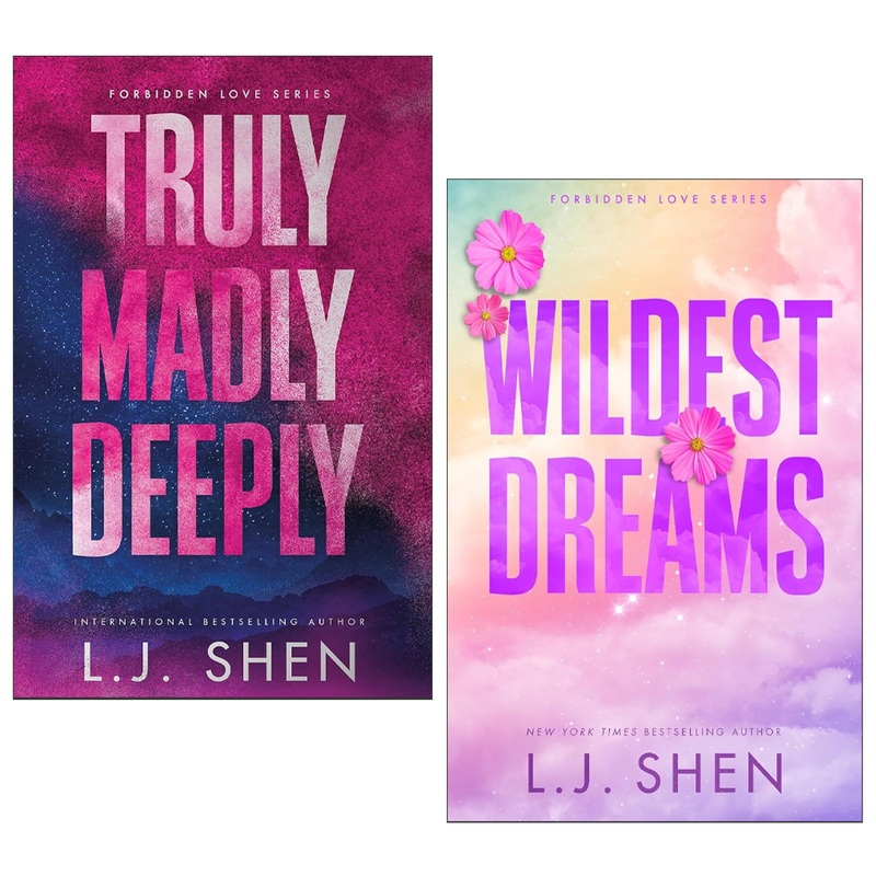 Forbidden Love Series by L.J. Shen 2 Books Collection Set (Truly Madly Deeply and Wildest Dreams)