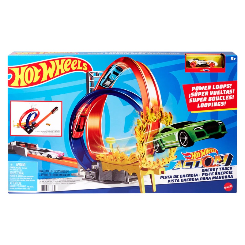 Hot Wheels Energy Track Set with Car