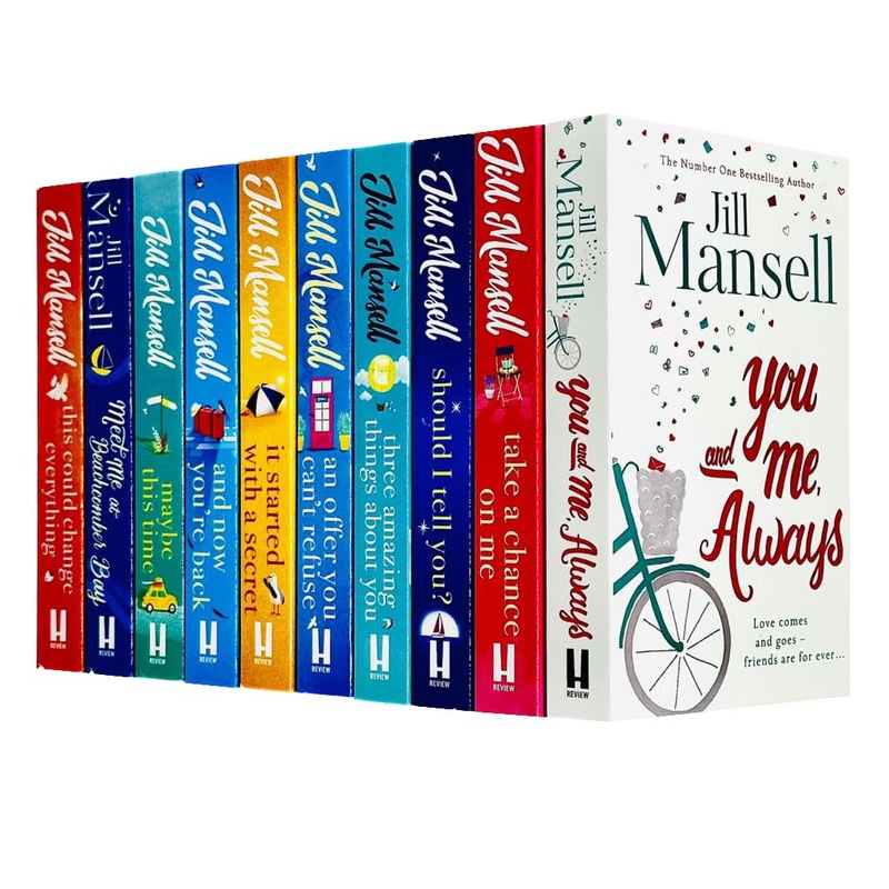 Jill Mansell Collection 10 Book Set  Romance Fiction Novels, Love Stories, Contemporary Womens Fiction, Bestselling Paperback Collection