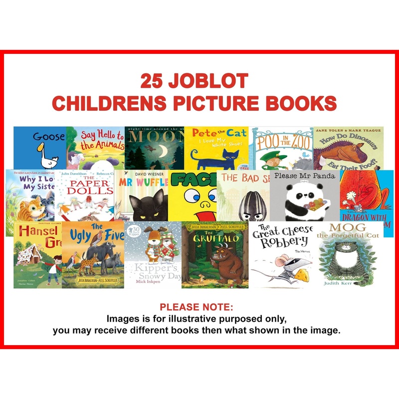 Joblot Wholesale of 25 New Children Picture Flats Bedtime Stories Books Collection Set