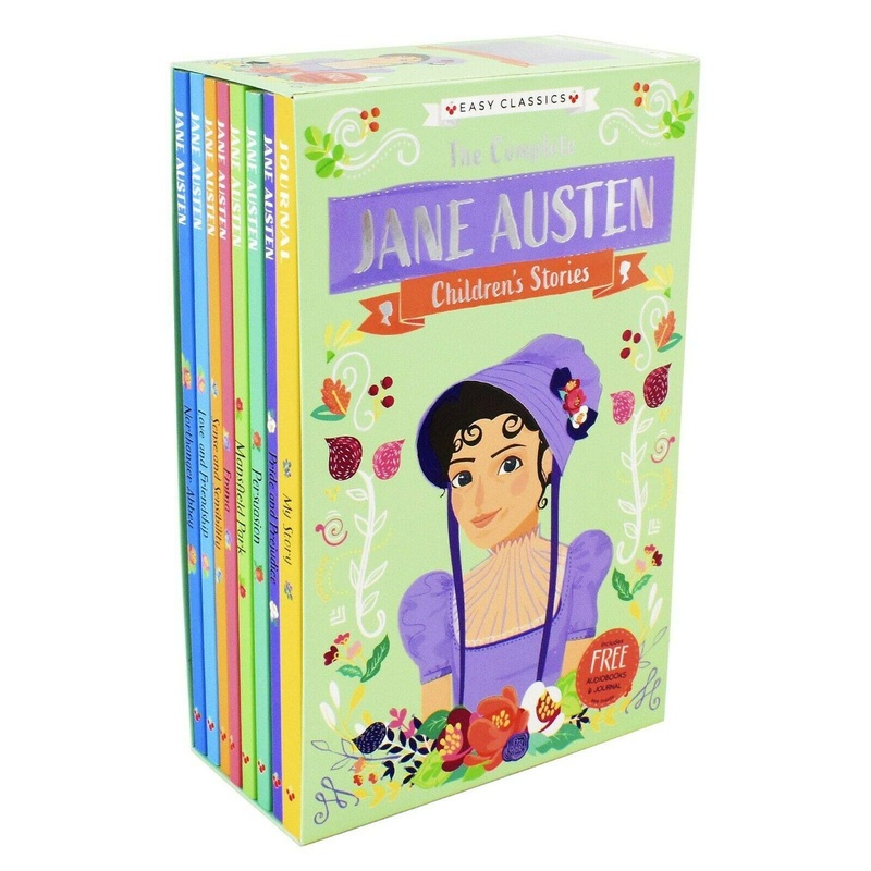 The Complete Jane Austen Children’s Stories 8 Books Collection Set Easy Classics