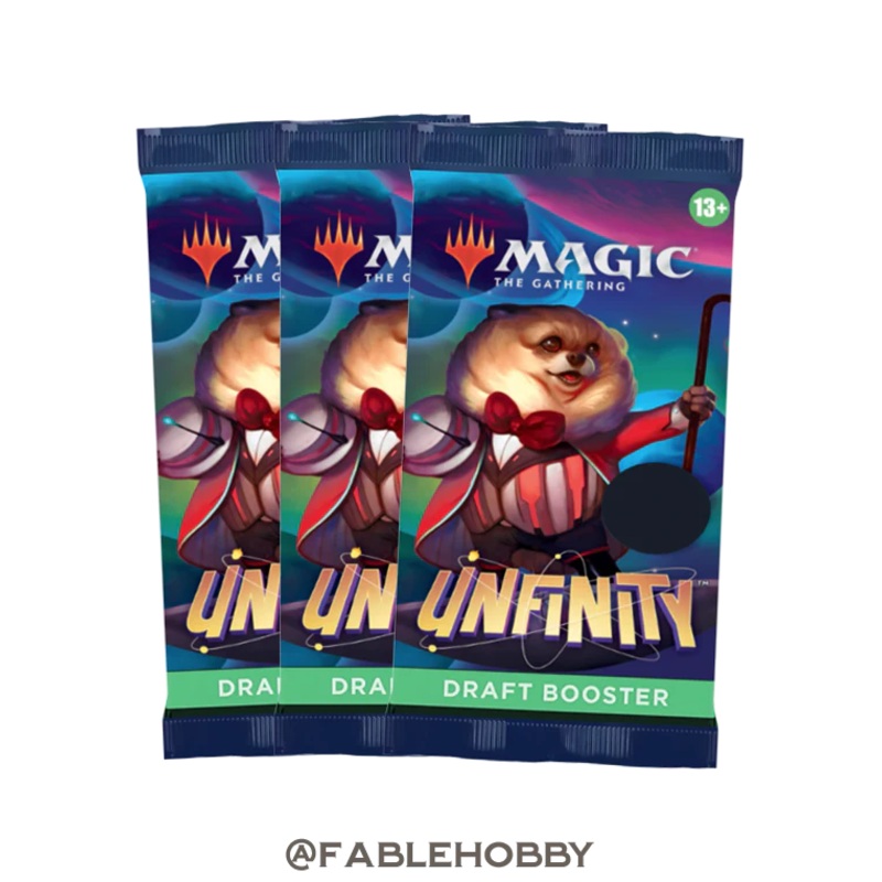 Unfinity Draft Boosters: 3 Packs