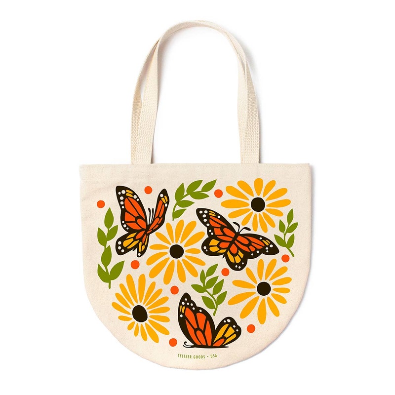Seltzer Goods – Monarchs Round Tote