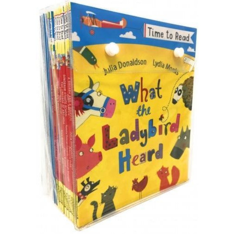 Time To Read Collection 20 Books Set – Gruffalos Child Gruffalo Room On The Broom What The Ladybir..