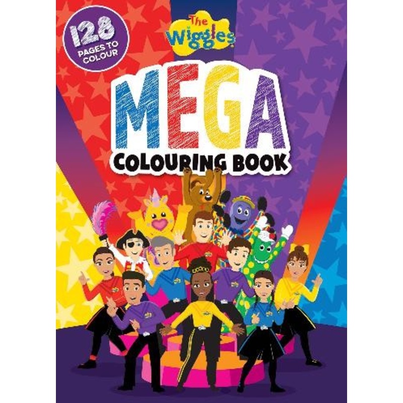 WIGGLES: MEGA COLOURING BOOK