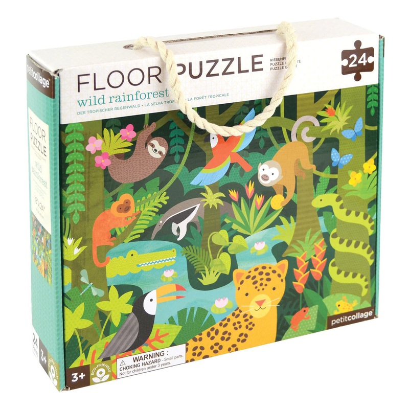 Wild Rainforest Floor Puzzle  24 piece