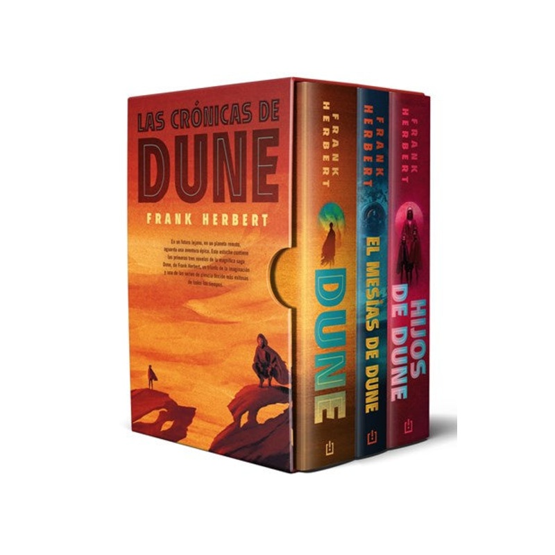 Estuche Triloga Dune, edicin de lujo (Dune; El mesas de Dune; Hijos de D  une ) / Dune Saga Deluxe: Dune, Dune Messiah, and Children of Dune