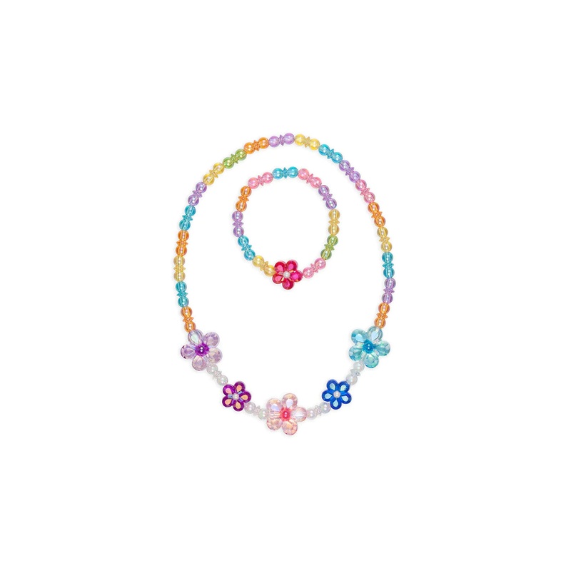 Blooming Beads Necklace & Bracelet Set