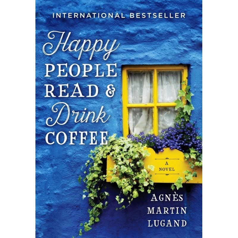 Happy People Read and Drink Coffee