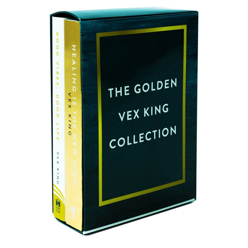 Healing Is the New High & Good Vibes, Good Life 2 Book Collection by Vex King | Self-Help, Personal Growth, Mindfulness, Positivity & Empowerment Set