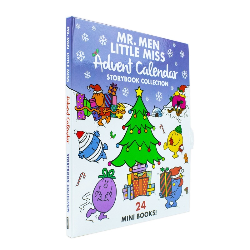 Mr. Men & Little Miss Christmas Advent Calendar – 24 Fun Holiday Stories for Kids Ages 3+ in Paperback