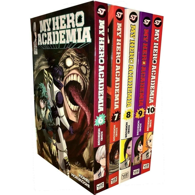 My Hero Academia Series 2 (Vol. 610)  5 Book Collection Set by Kohei Horikoshi |Action-Packed Manga, Superheroes, Shonen, Graphic Novels, YA Fiction
