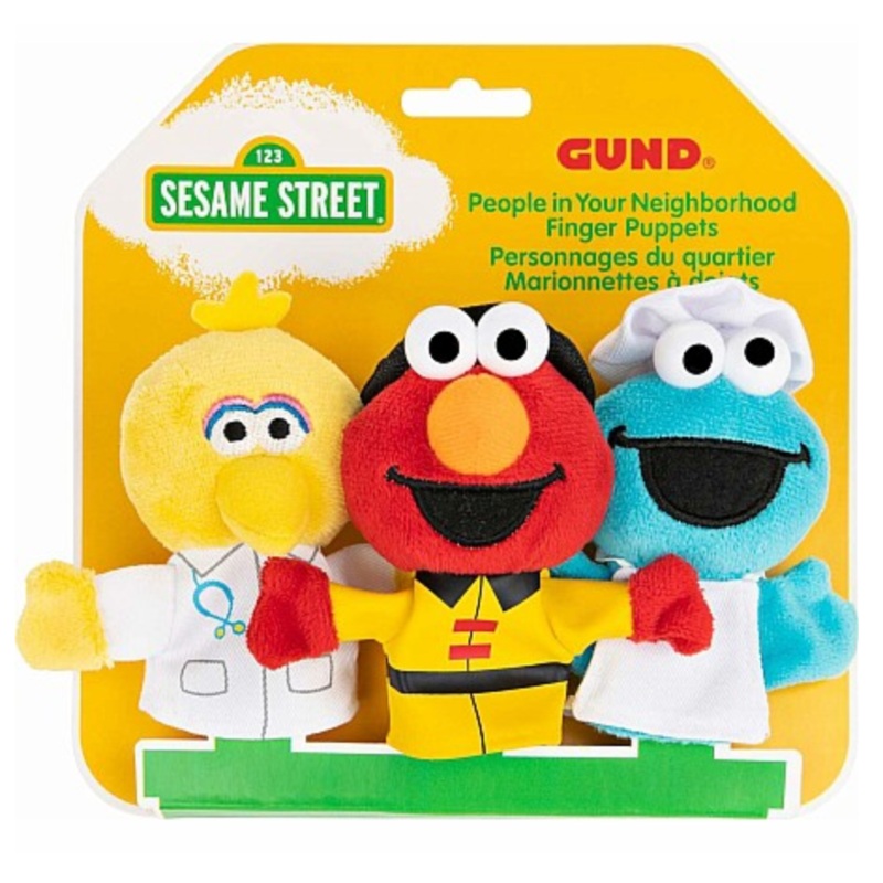 Sesame Street People in Your Neighbor Finger Puppets