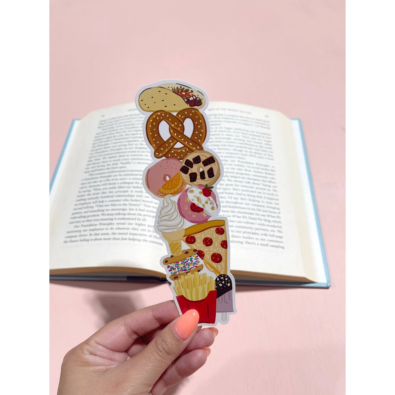 Bloomwolf Studio: Snacks Bookmark