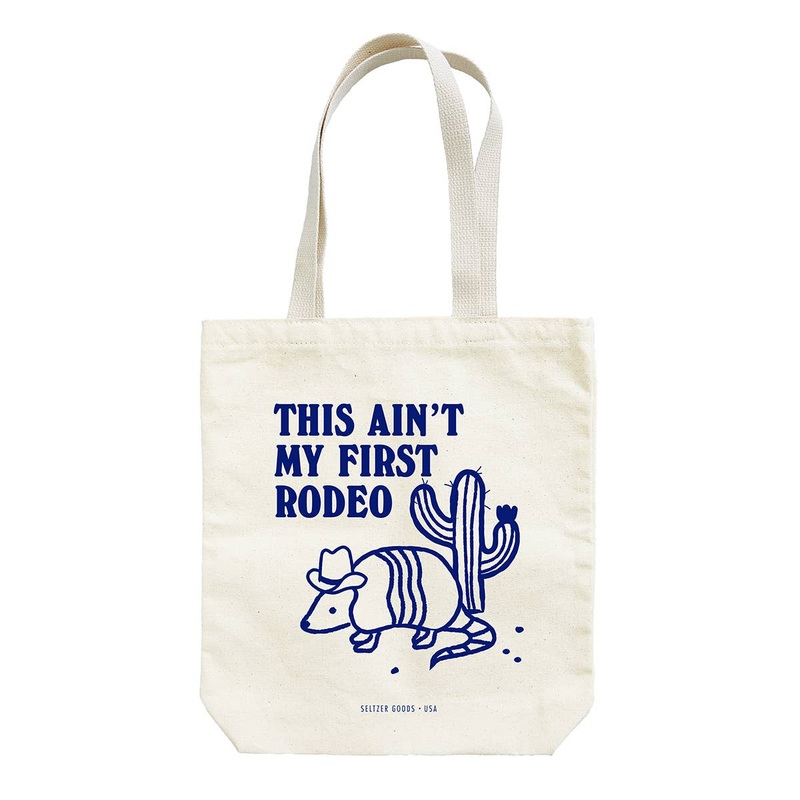 Seltzer Goods – Armadillo Rodeo Tote