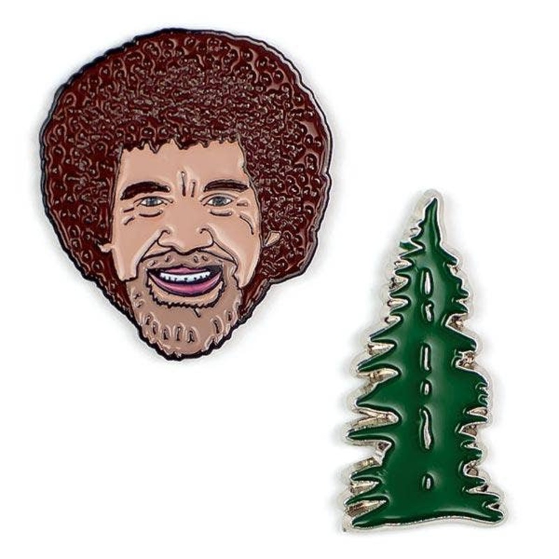 Unemployed Philosophers Guild – Bob Ross & Tree Pins