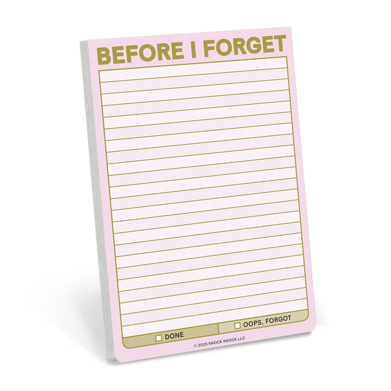 Before I Forget Great Big Stickies