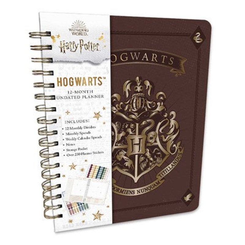 Harry Potter: Hogwarts 12-Month Undated Planner