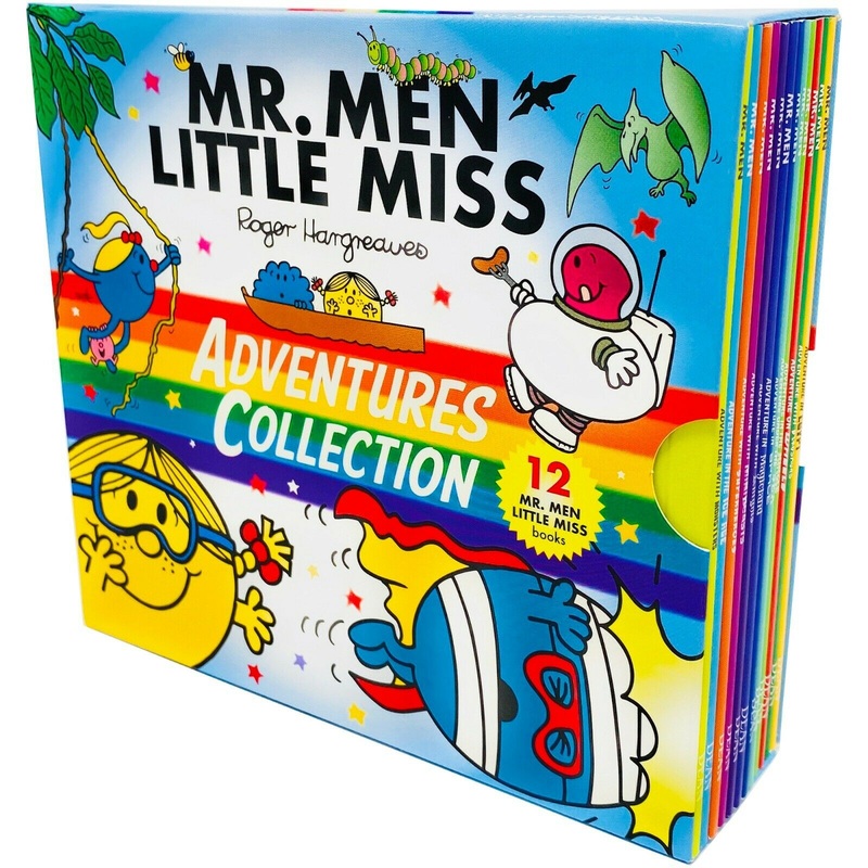 Mr Men & Little Miss Adventures Collection – 12 Books Box Set By Roger Hargreaves
