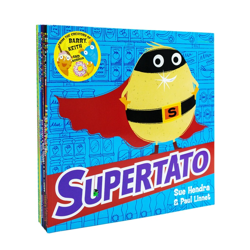 Supertato and Other Stories  10 Book Set by Sue Hendra & Paul Linnet | Fun, illustrated children’s books full of humor, adventure & reading for kids